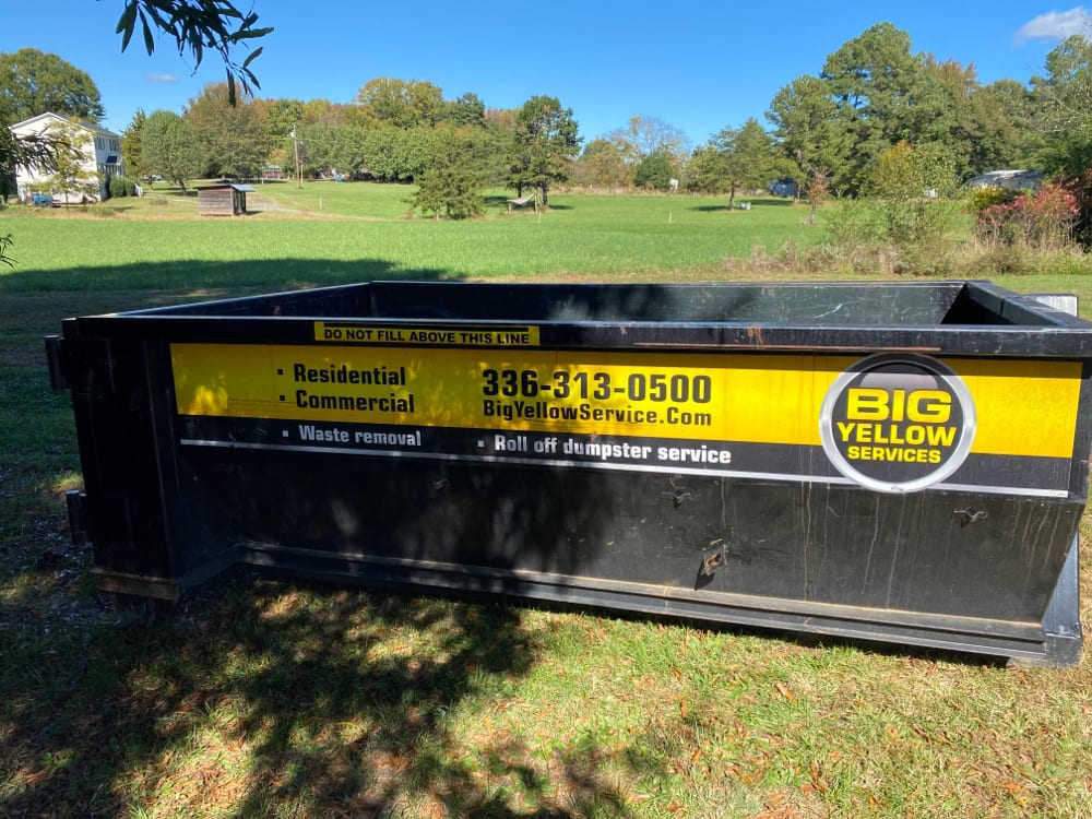Dumpster Rental Customer Photos in Summerfield